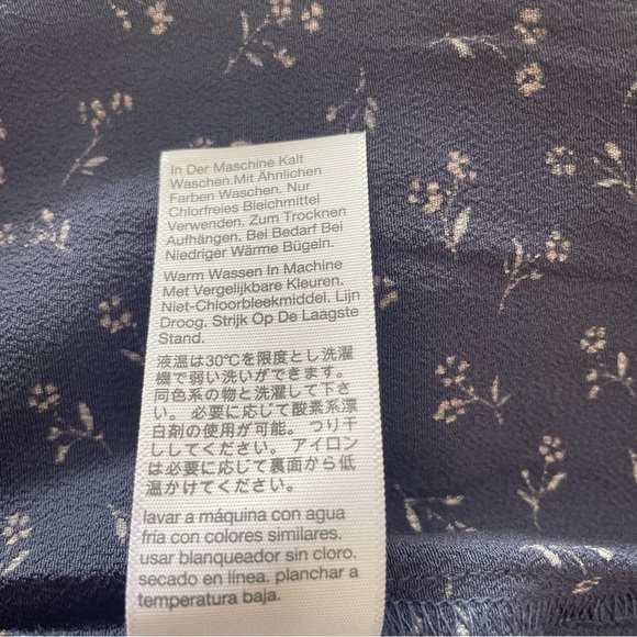 Madewell Ruffle-Wrap Midi Skirt in Spring Fling 15747 - Picture 9 of 12